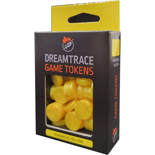 Dice and Gaming Accessories Other Gaming Accessories: DreamTrace Gaming Tokens: Venomous Yellow