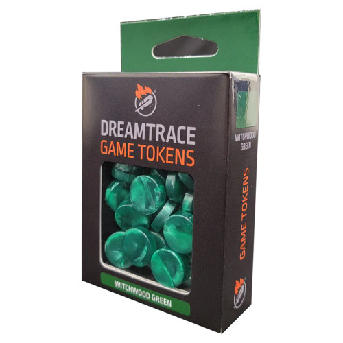 Dice and Gaming Accessories Other Gaming Accessories: DreamTrace Gaming Tokens: Witchwood Green