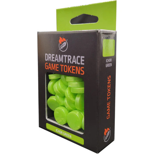Dice and Gaming Accessories Other Gaming Accessories: DreamTrace Gaming Tokens: Ichor Green