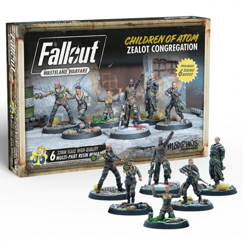 Fallout: Wasteland Warfare: Faction Packs - Children of Atom Children of Atom - Zealot Congregation