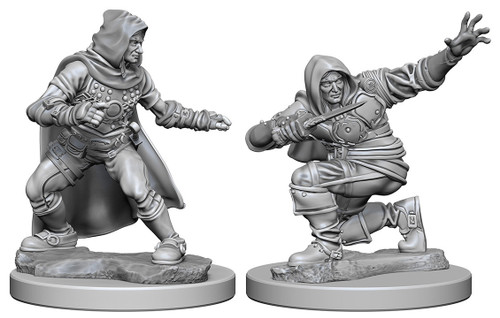 RPG Miniatures: Adventurers - Deep Cuts Unpainted Minis: Human Male Rogue