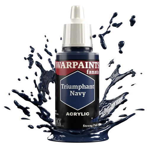 Paint: Army Painter - Warpaints Fanatic: Triumphant Navy (18ml)