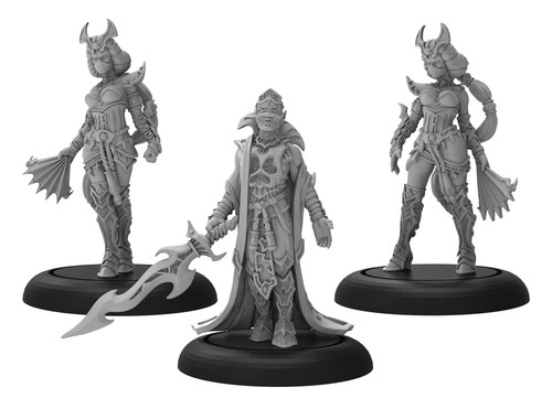 Hordes: Skorne - Dominar Morghoul & Escorts - Warlock Unit