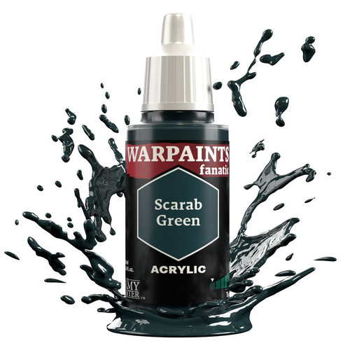 Paint: Army Painter - Warpaints Fanatic: Scarab Green (18ml)