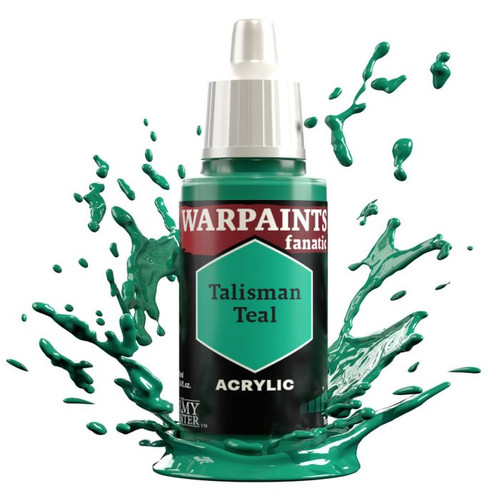 Paint: Army Painter - Warpaints Fanatic: Talisman Teal (18ml)