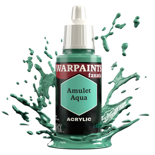 Paint: Army Painter - Warpaints Fanatic: Amulet Aqua (18ml)