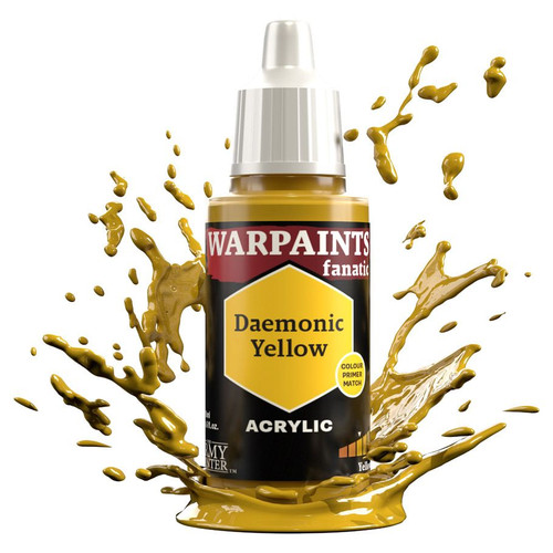 Paint: Army Painter - Warpaints Fanatic: Daemonic Yellow (18ml)