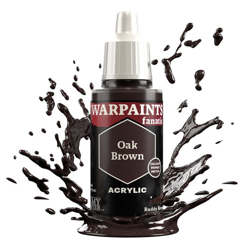 Paint: Army Painter - Warpaints Fanatic: Oak Brown (18ml)