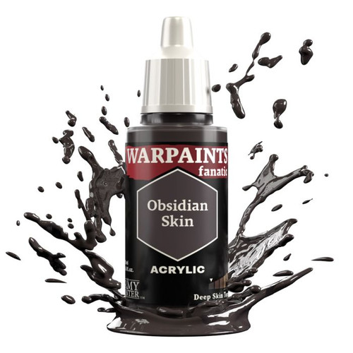 Paint: Army Painter - Warpaints Fanatic: Obsidian Skin (18ml)