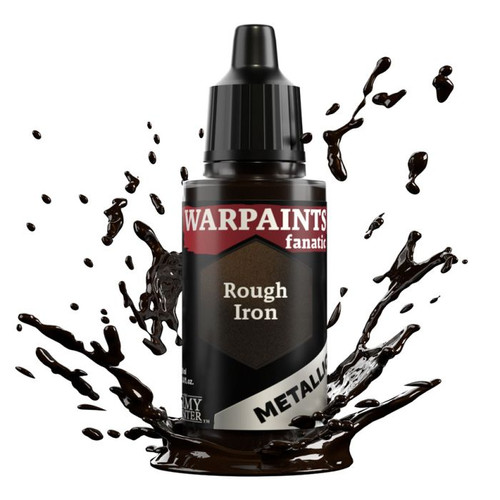 Paint: Army Painter - Warpaints Fanatic Metallic: Rough Iron (18ml)