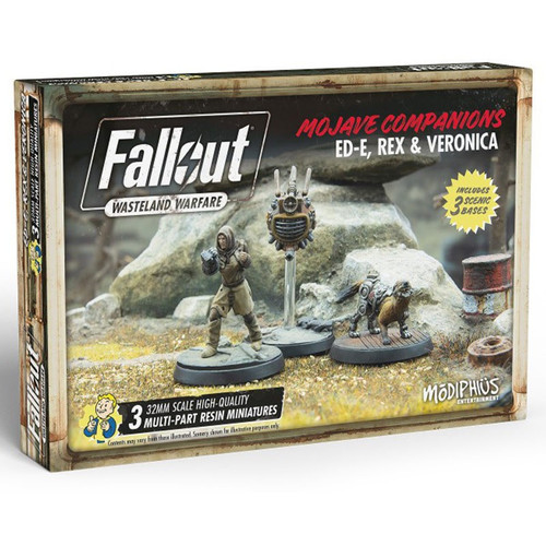 Fallout: Wasteland Warfare: Mojave Companion Packs - Ed-E, Rex & Veronica