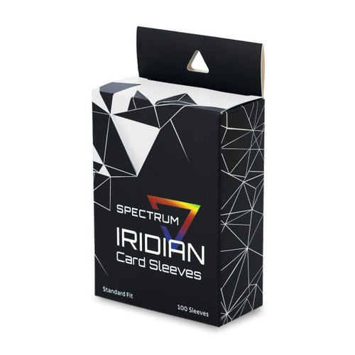 Card Sleeves: Solid Color Sleeves - Spectrum Iridian: Matte White Sleeves