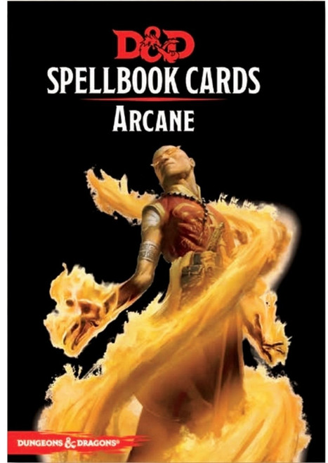 Dungeons & Dragons: Player Support - D&D 5th Edition: Spellbook Cards - Arcane Deck (OLD VERSION)