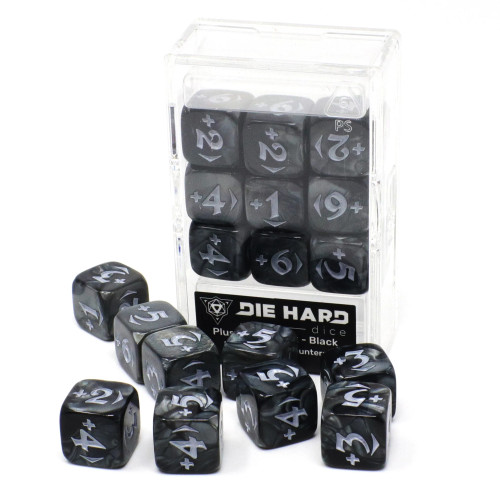 Dice and Gaming Accessories Other Gaming Accessories: MtG Spindown D6 Counters: Plus Power Pack - Black