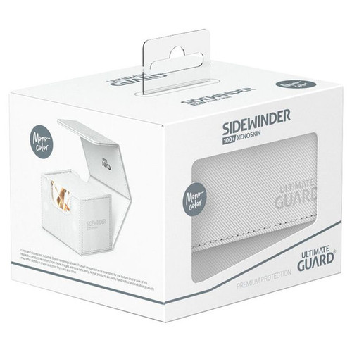 Deck Boxes: Premium Single Dboxes - Sidewinder 100+ - Monocolor White
