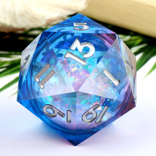 Dice and Gaming Accessories Other Gaming Accessories: Ice Castle - Jumbo D20 Dice