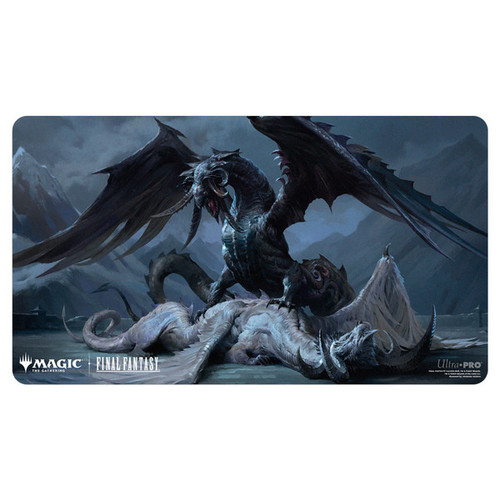 Playmats: MTG Playmats - Traveling Chocobo (Black) - FIN Holofoil