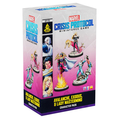 Marvel: Crisis Protocol: Avalanche, Exodus & Lady Mastermind Character Pack