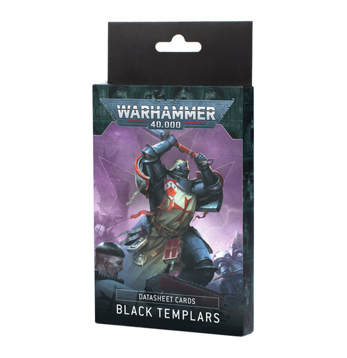 (Preorder) Warhammer 40K: Grey Knights - Datasheet Cards: Black Templars (10th Ed) (55-52)