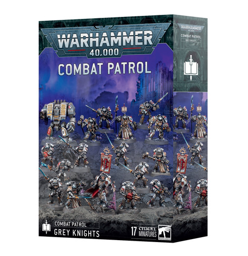 (Preorder) Warhammer 40K: Grey Knights - Combat Patrol: Grey Knights (10th Ed) (73-572)