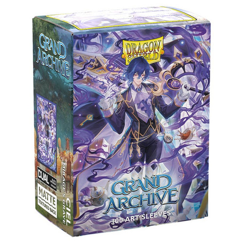 Card Sleeves: Other Printed Sleeves - Dragon Shields: (100) Matte Art - Grand Archive - Ciel, Mirages Grave