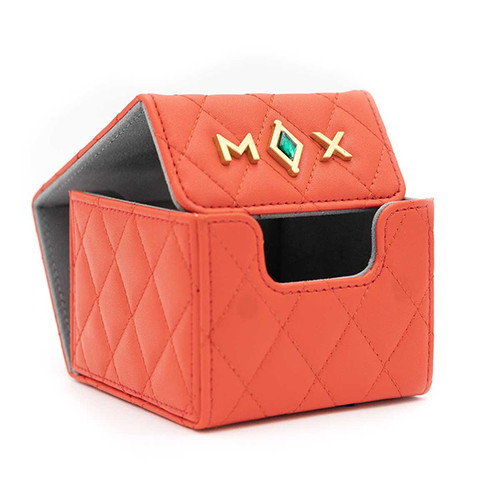 Deck Boxes: Premium Single Dboxes - Mox Deck Box: Red