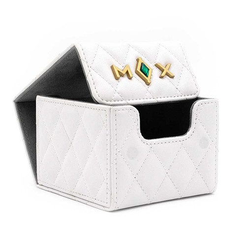 Deck Boxes: Premium Single Dboxes - Mox Deck Box: White