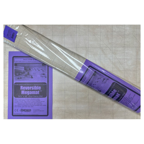 General Playmats and Tiles: Double-Sided Megamat With 1.5 Inch Squares/Hexes