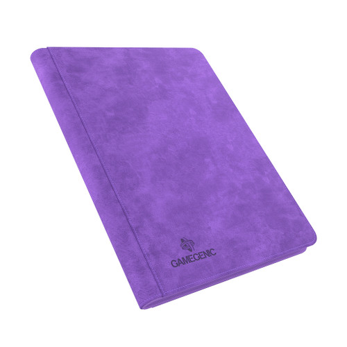 Card Binders & Pages: Purple Zip-Up Album 18-Pocket