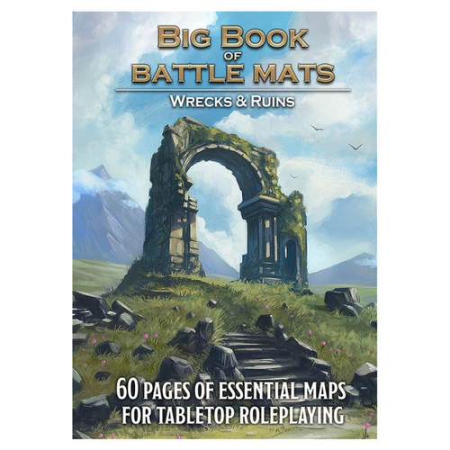 General Playmats and Tiles: Big Book of Battle Mats: Wilds, Wrecks & Ruins