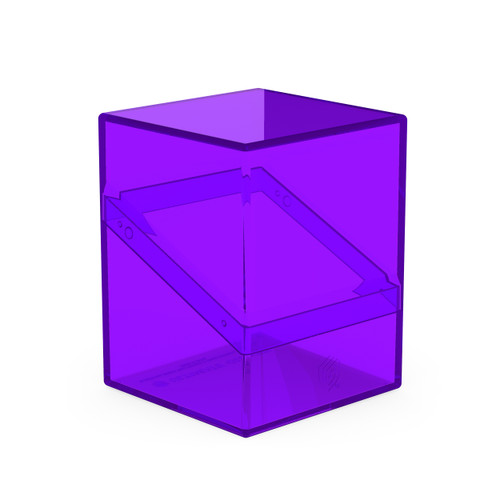Deck Boxes: Premium Single Dboxes - Boulder 100+ - Clear Amethyst