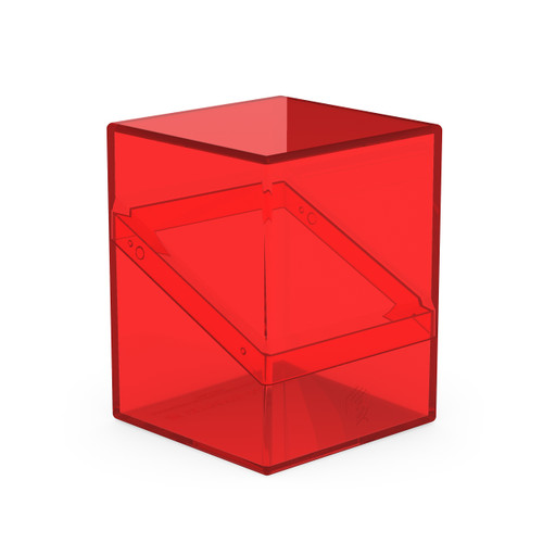 Deck Boxes: Premium Single Dboxes - Boulder 100+ - Clear Ruby