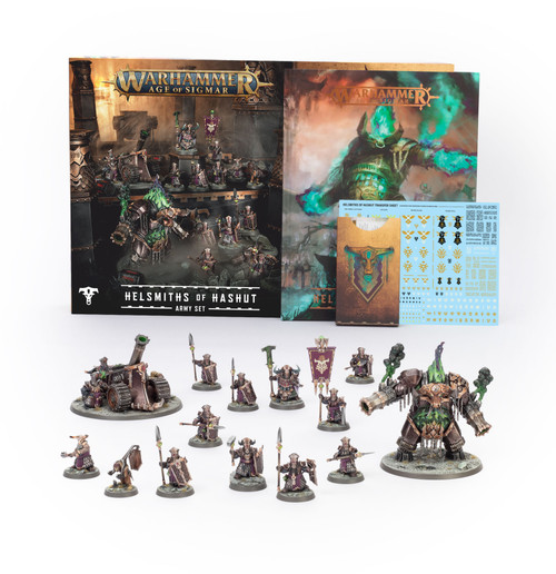 (Preorder) Warhammer: Age of Sigmar: Grand Alliance: Chaos - Helsmiths of Hashut Helsmiths of Hashut Army Set (82-10) (Preorder) Warhammer: Age of Sigmar: Grand Alliance: Chaos - Helsmiths of Hashut Helsmiths of Hashut Army Set (82-10)