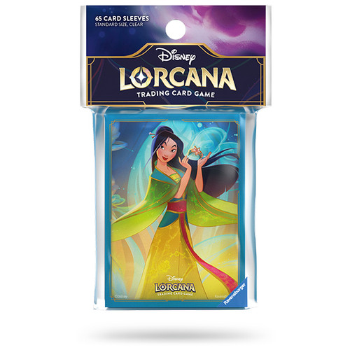 Card Sleeves: Disney Lorcana - Disney Lorcana TCG: Fabled Card Sleeves - Mulan (65)