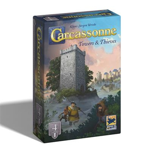 Board Games: Expansions and Upgrades - Carcassonne: Expansion 4 - Towers & Thieves (v3.1)
