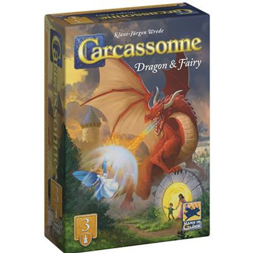 (Preorder) Board Games: Expansions and Upgrades - Carcassonne: Expansion 3 - Dragon & Fairy (v3.1)
