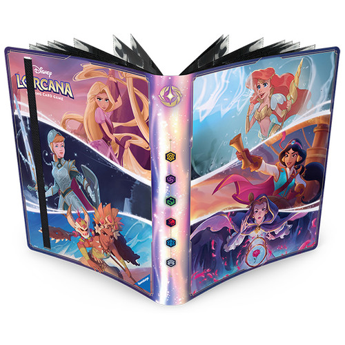 Card Binders & Pages: Disney Lorcana TCG: Fabled 9-Pocket Portfolio - Princesses