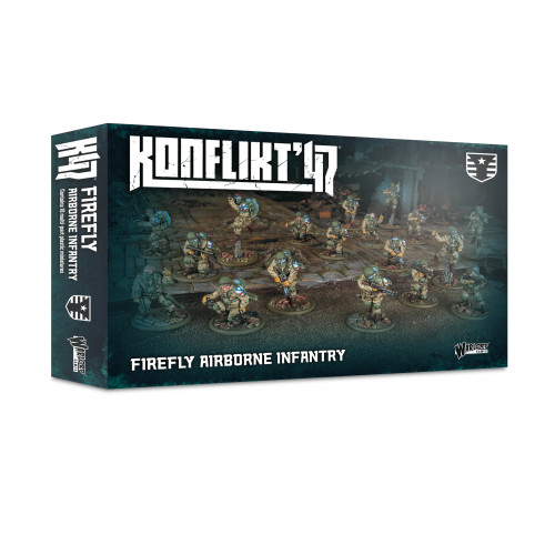 Bolt Action: Konflikt '47 - Firefly Airborne Infantry Bolt Action: Konflikt '47 - Firefly Airborne Infantry