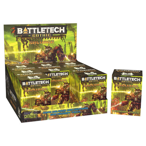 Battletech: Minis - BattleTech: Salvage Box - Gothic Blind Box Display (9)