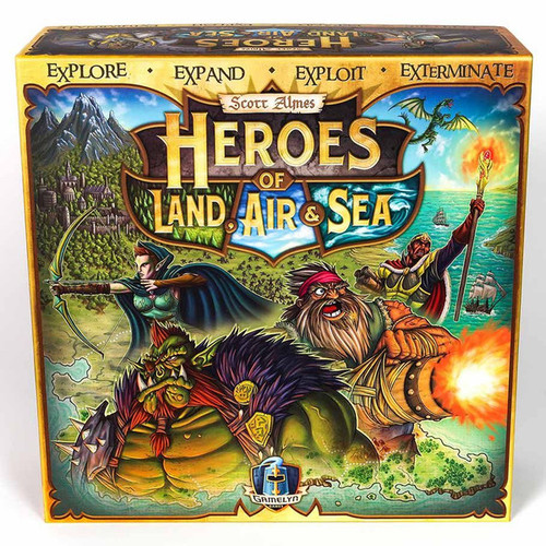 Board Games: Heroes of Land, Air & Sea Board Games: Heroes of Land, Air & Sea