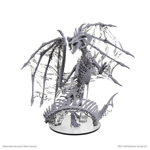 RPG Miniatures: Monsters and Enemies - Nolzur's Marvelous Unpainted Minis: Black Dracolich