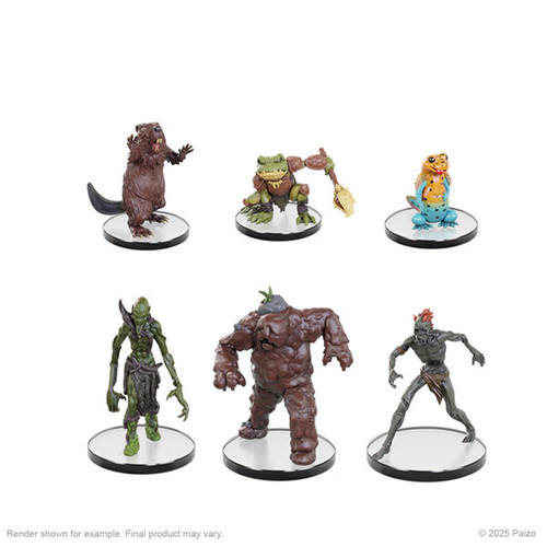RPG Miniatures: Pathfinder Battles Minis: Bog Dwellers