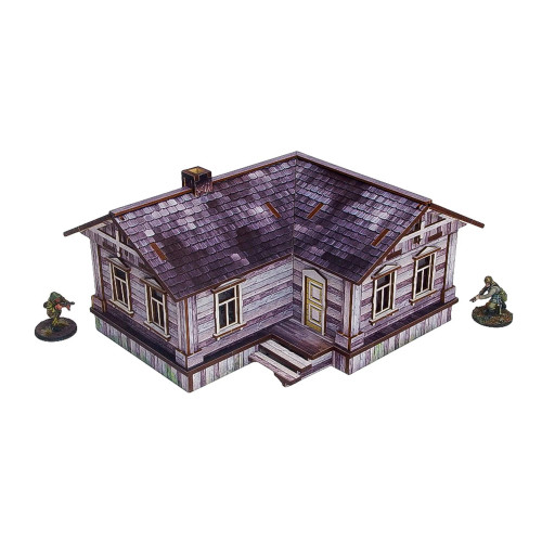 Bolt Action: WW2 Ostfront Village Iwan's House (Painted)