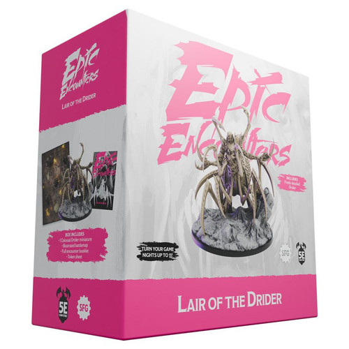 RPG Miniatures: Miniature Sets - Epic Encounters: Lair of the Drider