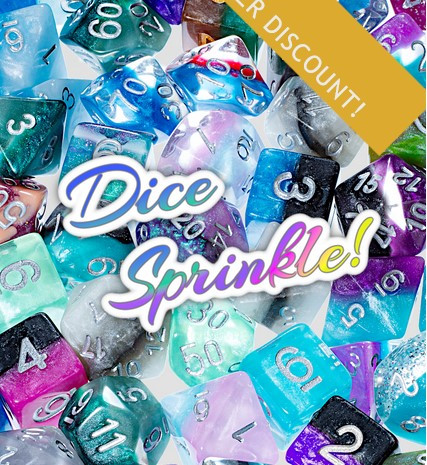 Dice and Gaming Accessories Bulk Dice: Dice Sprinkle Pound O' Dice - One Full Pound