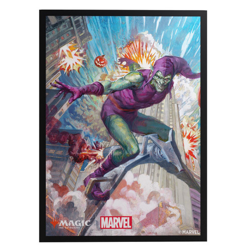 Card Sleeves: MTG Sleeves - Green Goblin - SPM Sleeves (100)