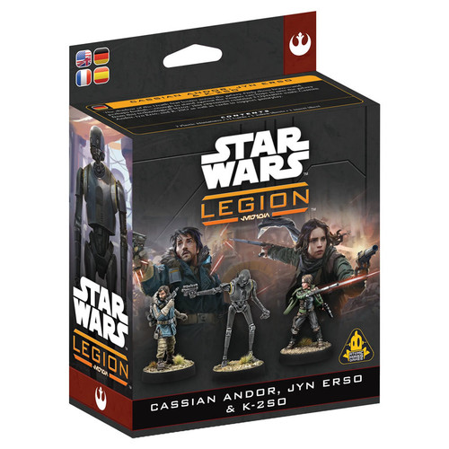 Star Wars Legion: Cassian Andor, Jyn Erso & K-2SO (2nd Ed)