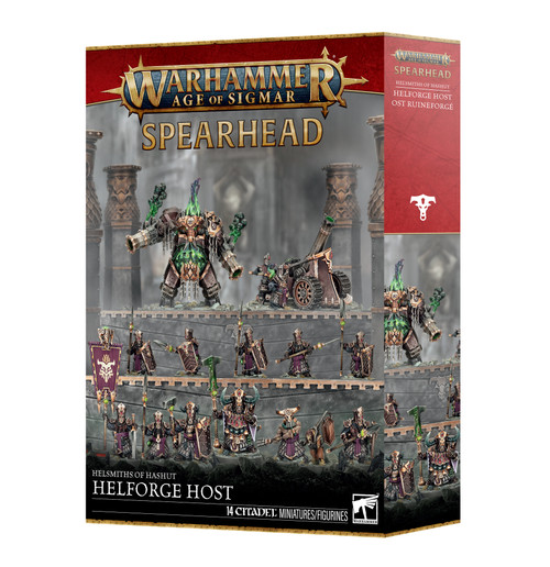 (Preorder) Warhammer: Age of Sigmar: Grand Alliance: Chaos - Helsmiths of Hashut Spearhead: Helforge Host (70-821)