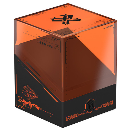 Deck Boxes: Premium Single Dboxes - Boulder 100+ - MTG Edge of Eternities - Kav (Red And Black)