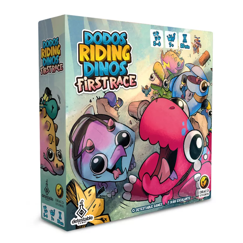 Board Games: Expansions and Upgrades - Dodos Riding Dinos: First Race